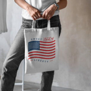 Fourth Of July Tote Bag  