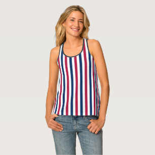 Fourth of July usa Party America Flag Tank Top