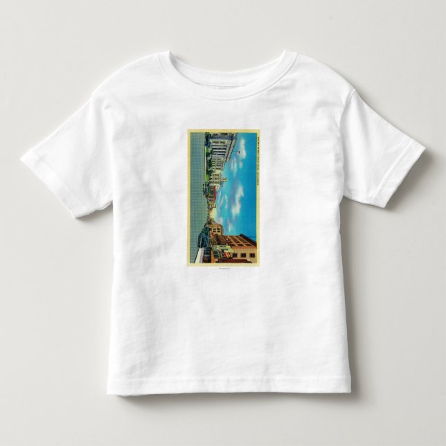 Fourth Street in Santa Rosa, CASanta Rosa, CA Toddler T-shirt (Front)