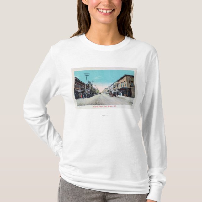 Fourth Street ViewSan Rafael, CA T-Shirt (Front)