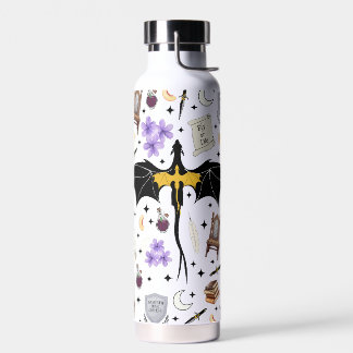 Fourth Wing Romantasy Book Gift Thermal Tumbler Water Bottle