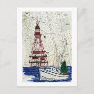 Fowey Rocks Postcard