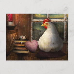 Fowl Weather - Cooped up Postcard