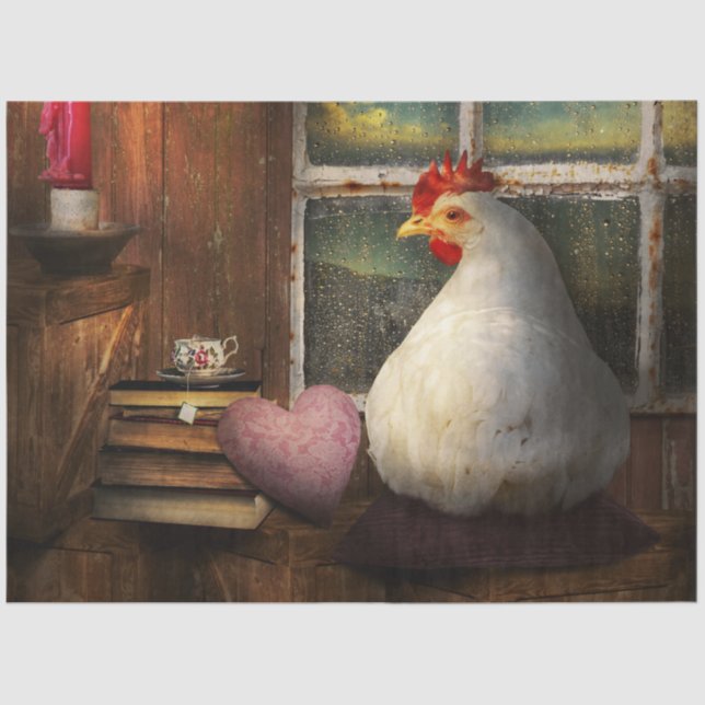 Fowl Weather - Cooped up Tissue Paper (Front)