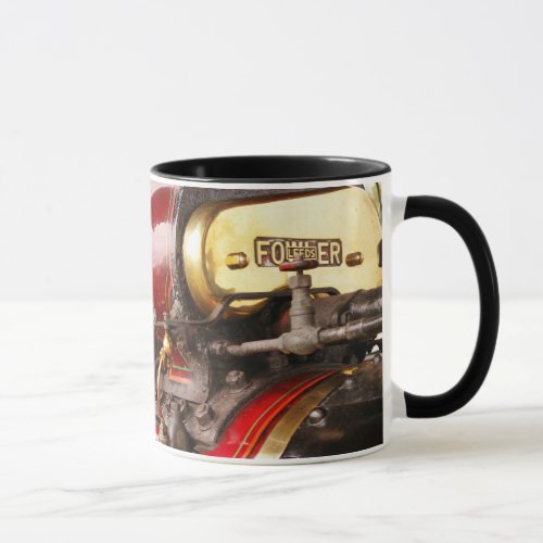 fowler traction engine coffeetea mug