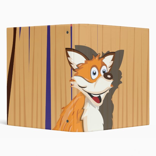 fox 3 ring binder (Background)
