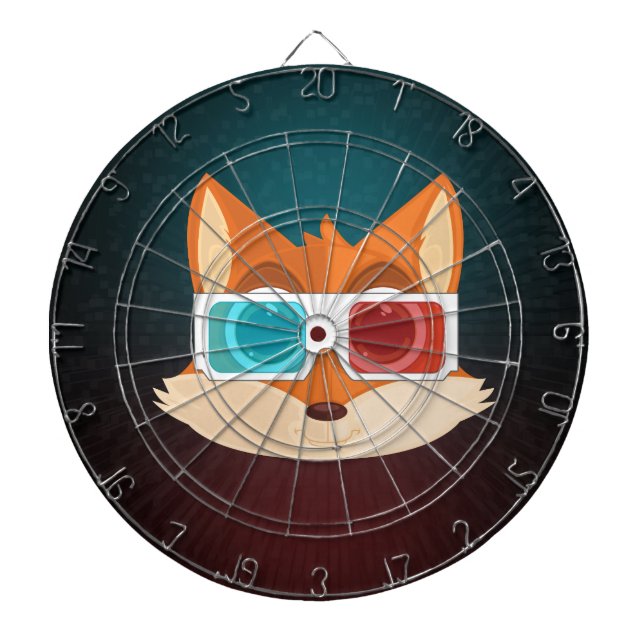 Fox - 3D  Dart Board (Front)