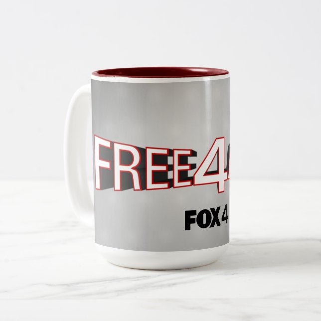 FOX 4 Sports Free 4 All Mug (Front Left)