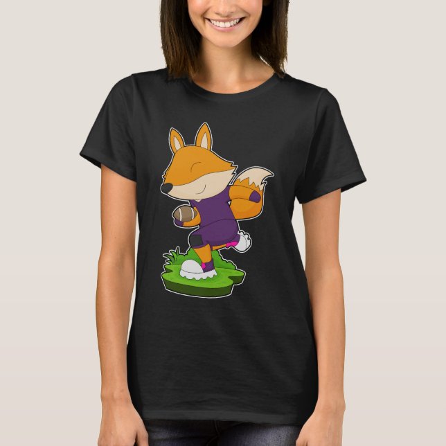 Fox American Football Sports T-Shirt (Front)