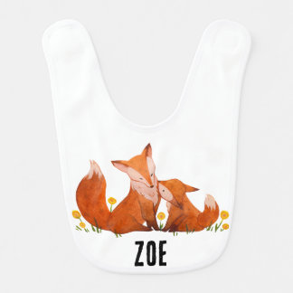  Fox and Baby Bib