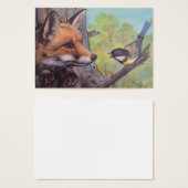 fox and bird (Front & Back)