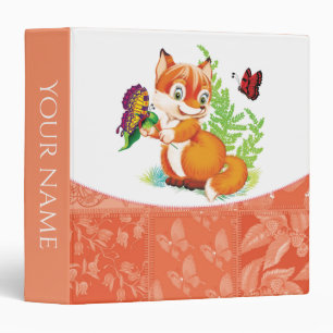 fox and butterfly binder