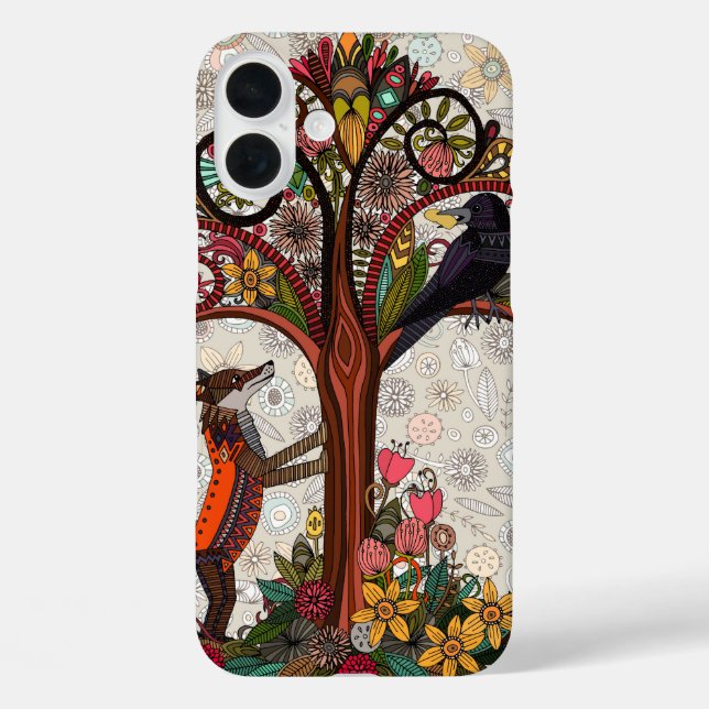 fox and crow Case-Mate iPhone case (Back)