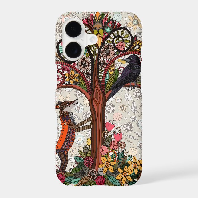 fox and crow Case-Mate iPhone case (Back)