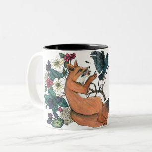 Fox and Crow Mug