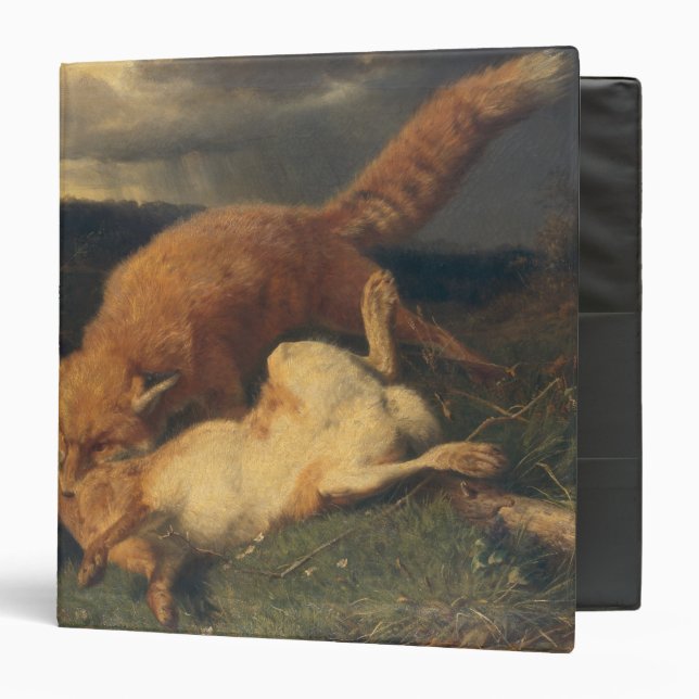 Fox and Hare, 1866 3 Ring Binder (Front/Inside)