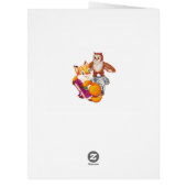 fox and owl cards (Back)
