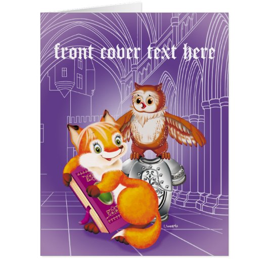 fox and owl cards (Front)