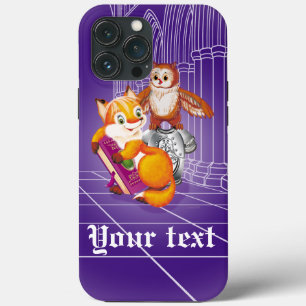 fox and owl iPhone 13 pro max case