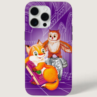 fox and owl iPhone 15 pro max case