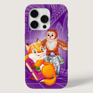 fox and owl iPhone 15 pro case