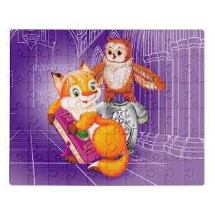 fox and owl jigsaw puzzle
