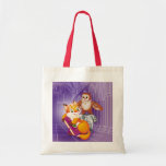fox and owl tote bag