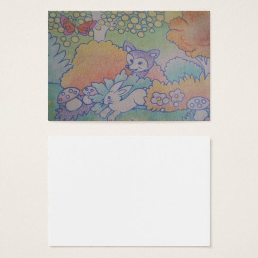 fox and rabbit (Front & Back)