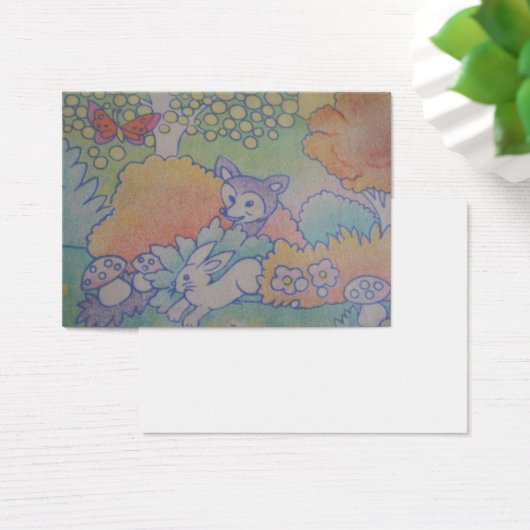 fox and rabbit (Desk)