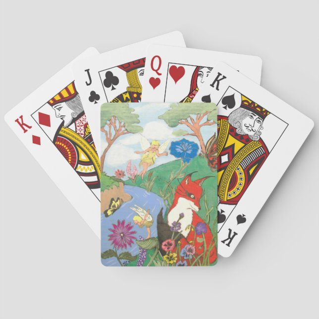 Fox and the Fairy's Playing Cards (Back)