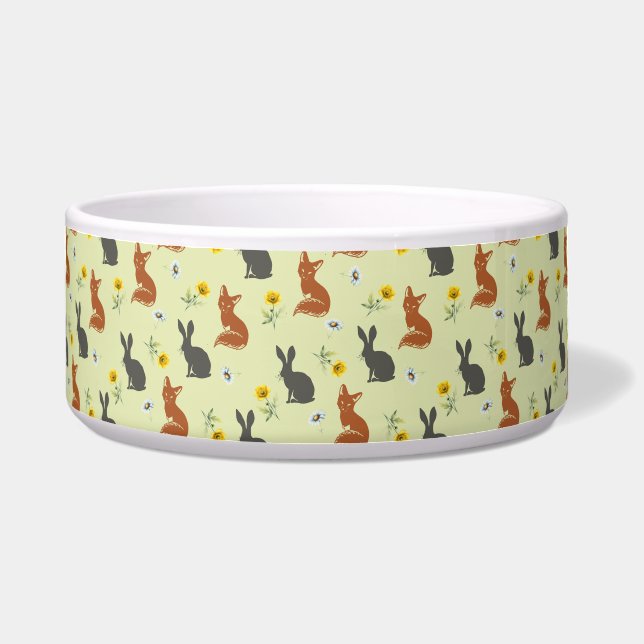 Fox and the Rabbit: cream Bowl (Front)
