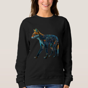Fox Animal Animal Motif Fox Sweatshirt