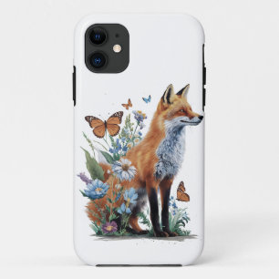 Fox Animal Lovers Forest iPhone 11 Case