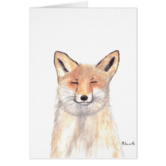 Fox animal nursery art (Front)