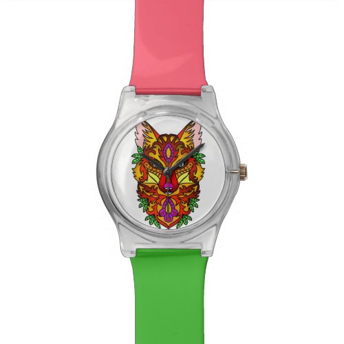 Fox Animal Wrist Watch