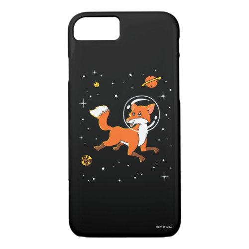 Fox Animals In Space iPhone 87 Case