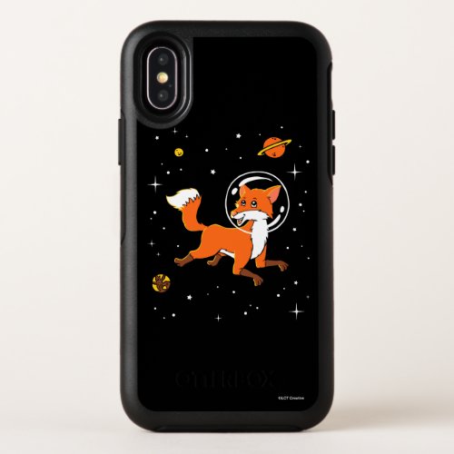Fox Animals In Space OtterBox Symmetry iPhone X Case