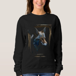 Fox Artwork  Animal Fox 4 Sweatshirt