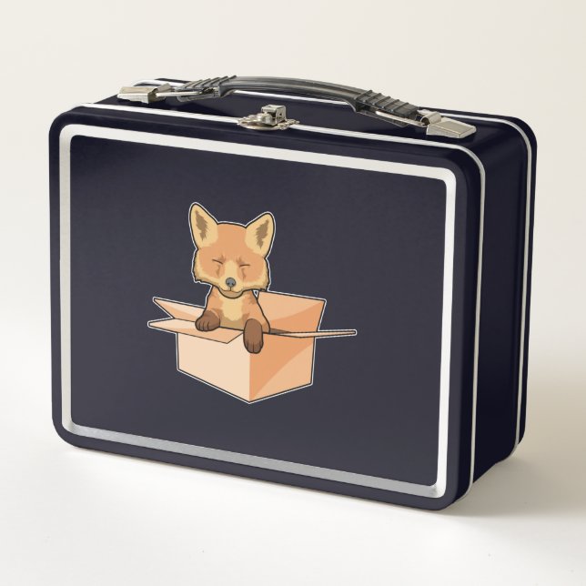 Fox as Baby in Box (Front)