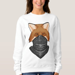 Fox as Bandit with Kerchief Sweatshirt