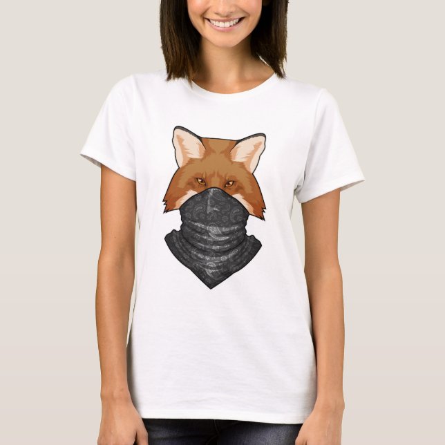 Fox as Bandit with Kerchief T-Shirt (Front)