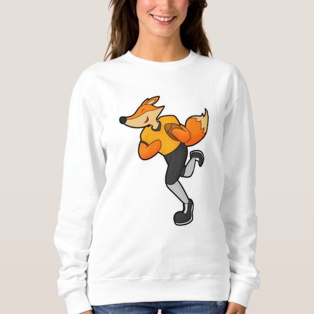 Fox as Football player with Football Sweatshirt (Front)