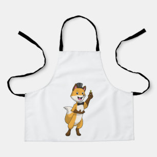 Fox as Groom with Wedding ring Apron