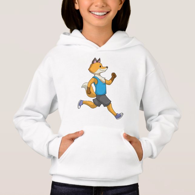 Fox as Runner at Running Hoodie (Front)