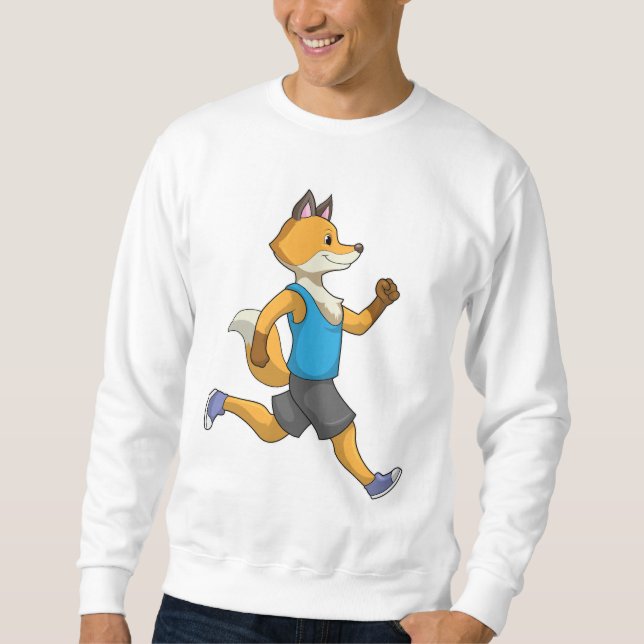 Fox as Runner at Running Sweatshirt (Front)
