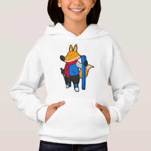 Fox as Skier with Ski Hoodie