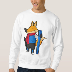 Fox as Skier with Ski Sweatshirt