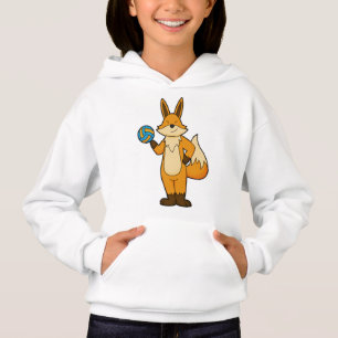 Fox as Volleyball player with Volleyball Hoodie