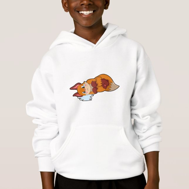 Fox at Crying Hoodie (Front)
