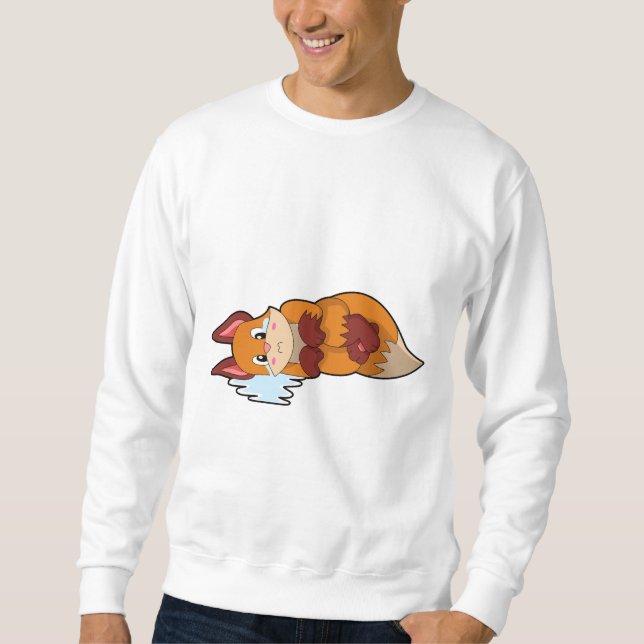 Fox at Crying Sweatshirt (Front)